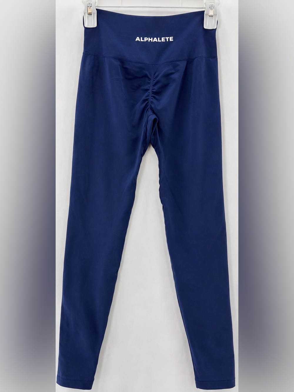 Alphalete Navy Butt Scrunch Leggings Size Small - Picture 3 of 6